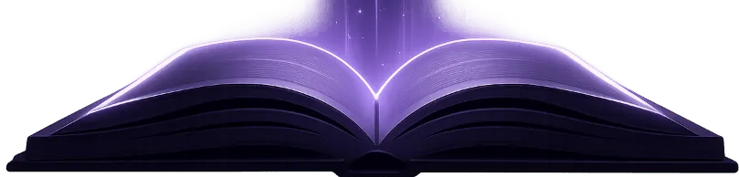bookstreet.in Glowing 3D Book Graphic
